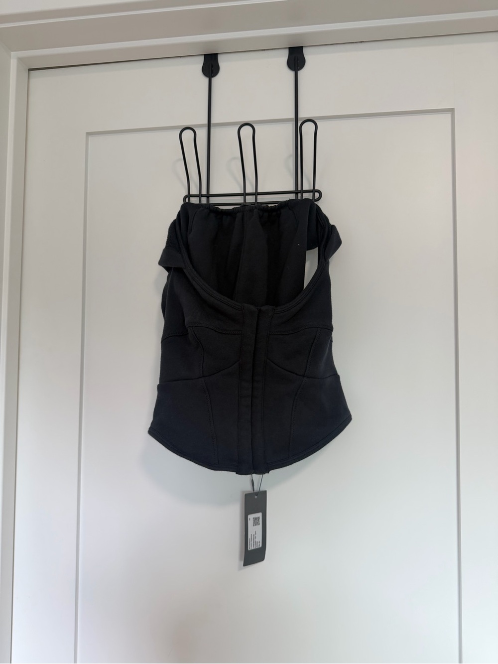 Savage X Fenty Strapless Black Corset Top